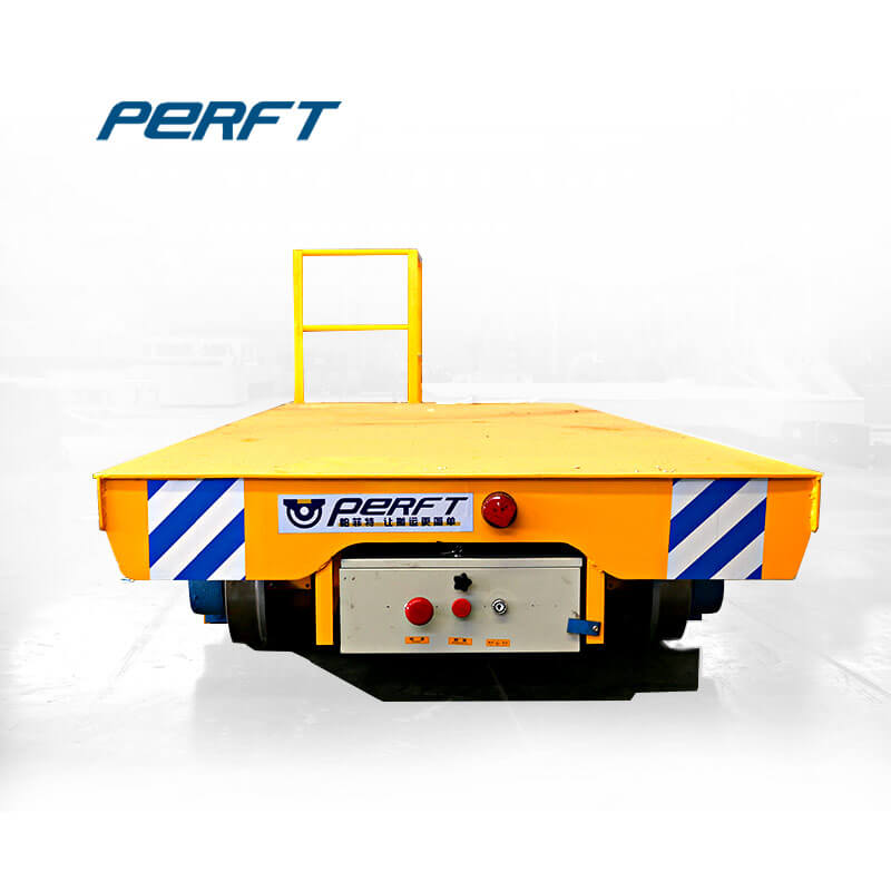 battery platform transfer car with swivel casters 6 tons 